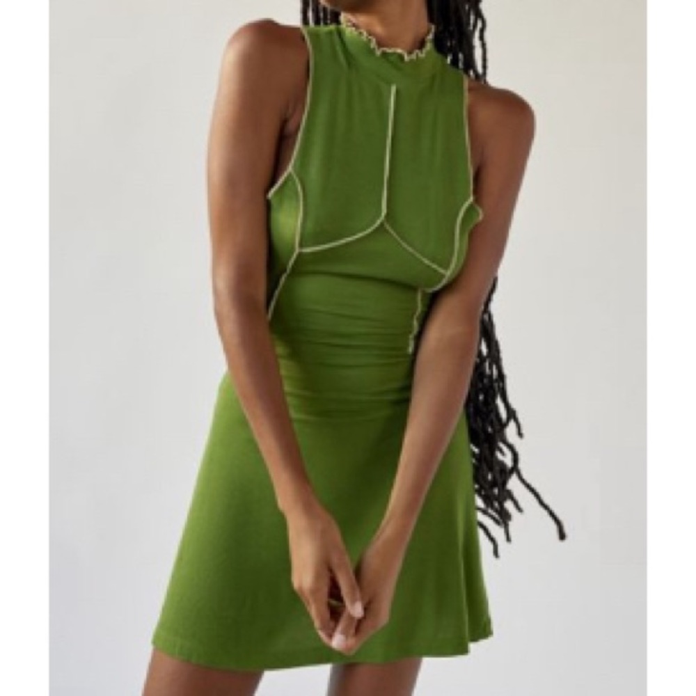 UO green dress